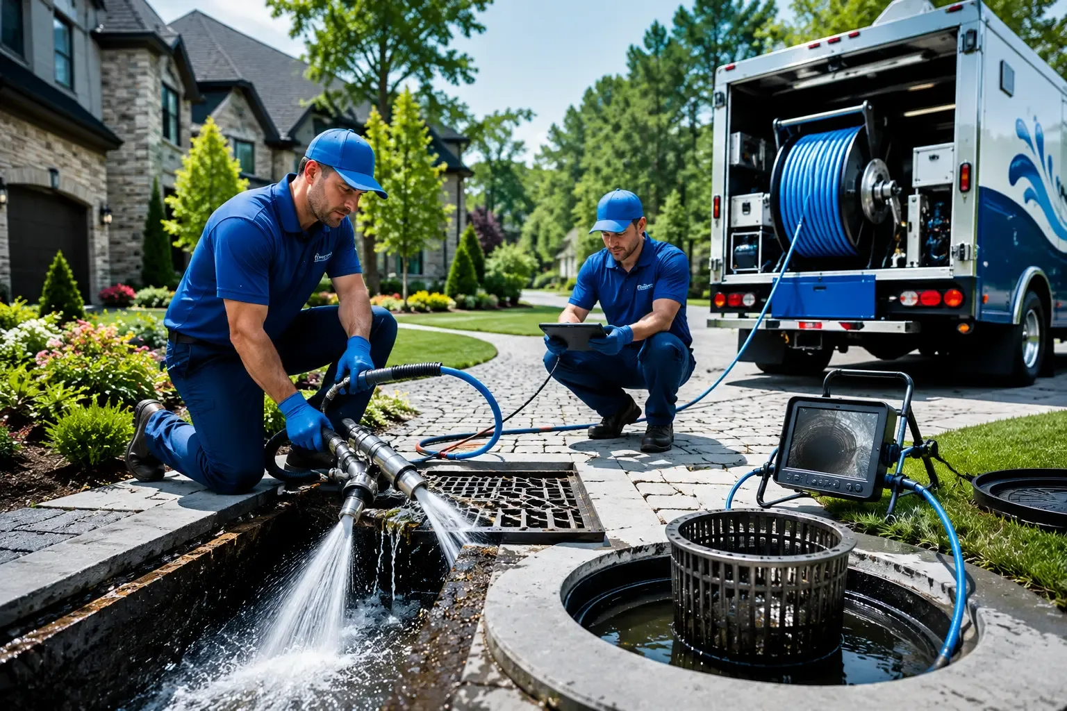 Local outdoor drain cleaning professionals in Hammondsville, OH